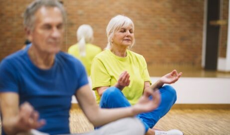 Grandparents and Yoga – Model Positive Physical Behavior
